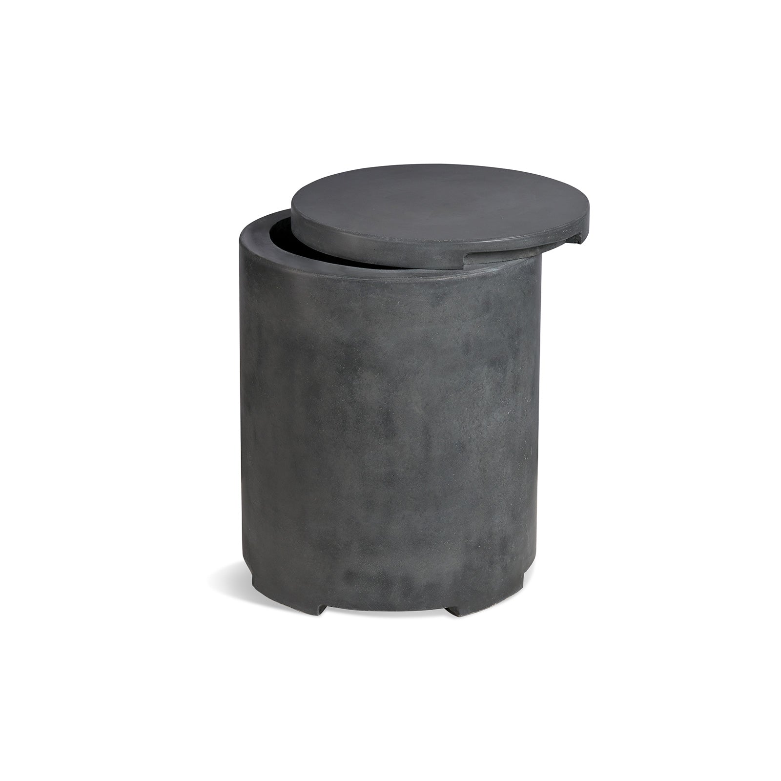 Crete Design Concrete Propane Tank Enclosure - Round