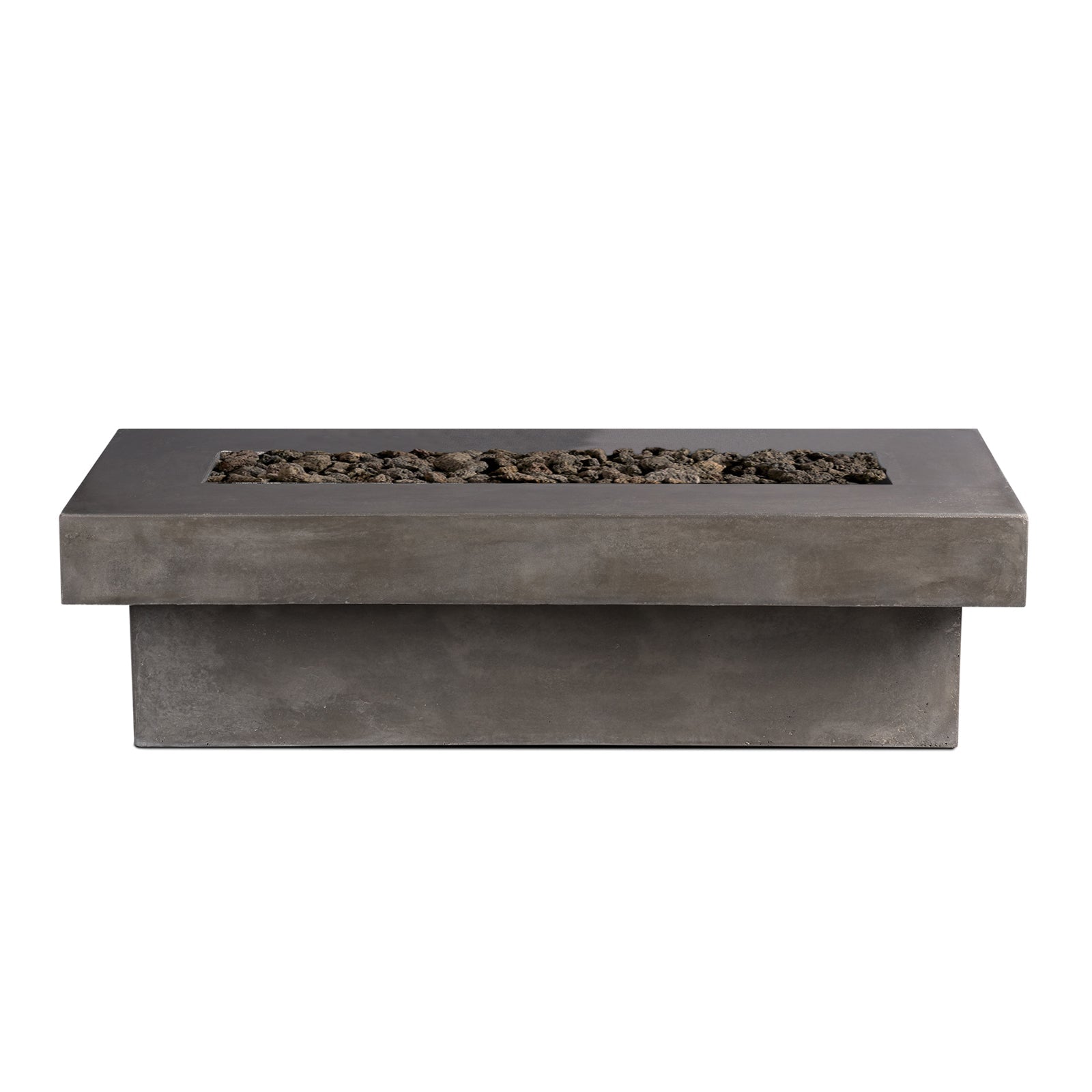 Crete Design Terraza Concrete Fire Pit Table