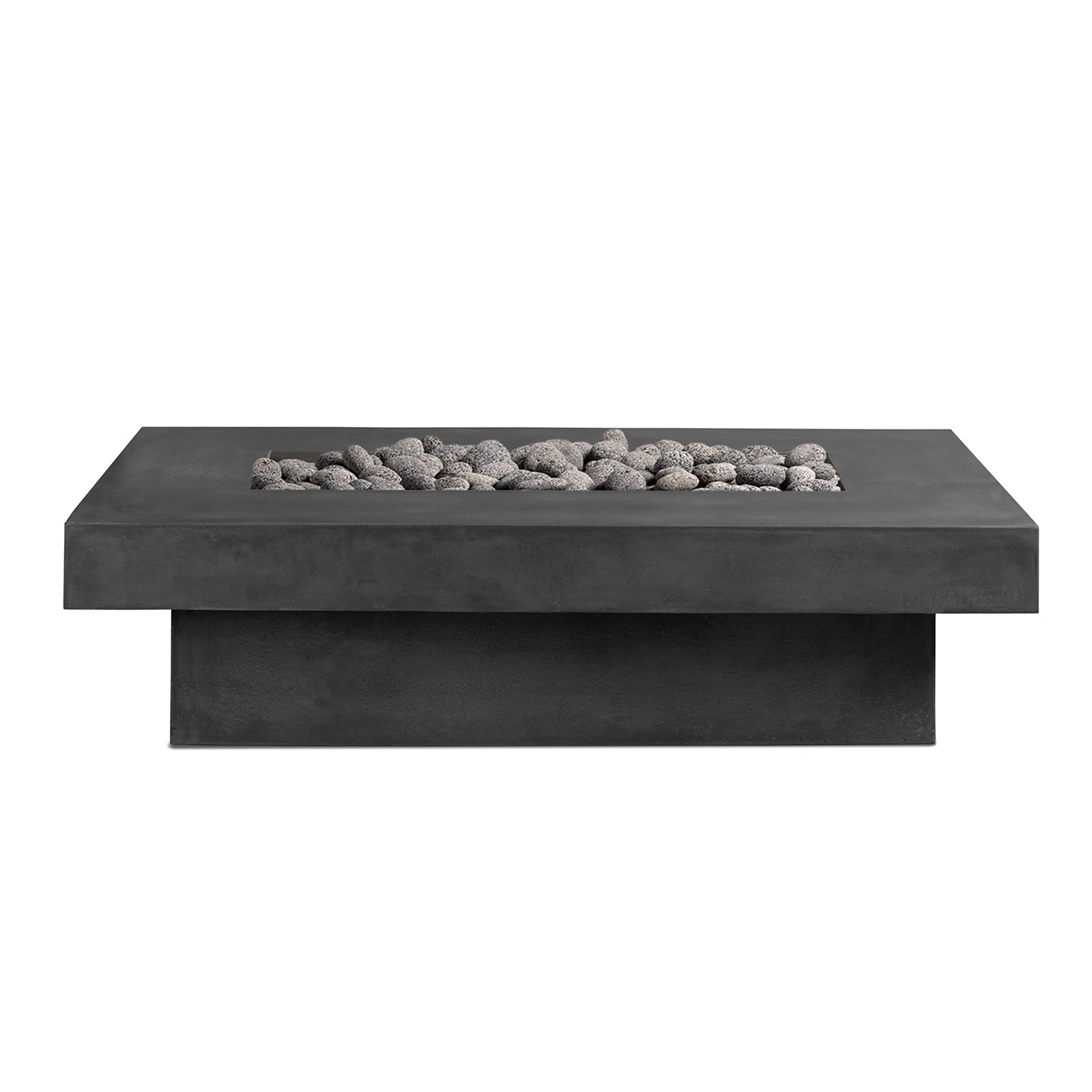 Crete Design Terraza Concrete Fire Pit Table
