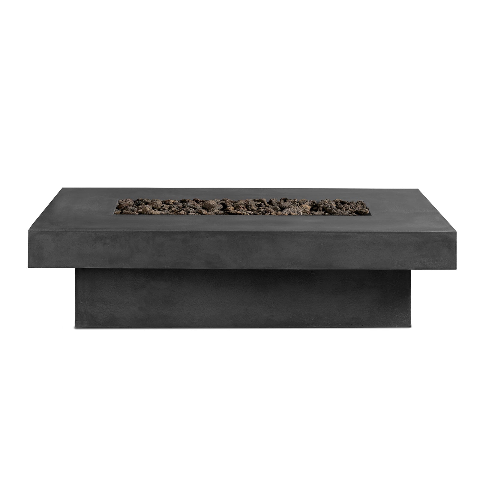 Crete Design Terraza Concrete Fire Pit Table