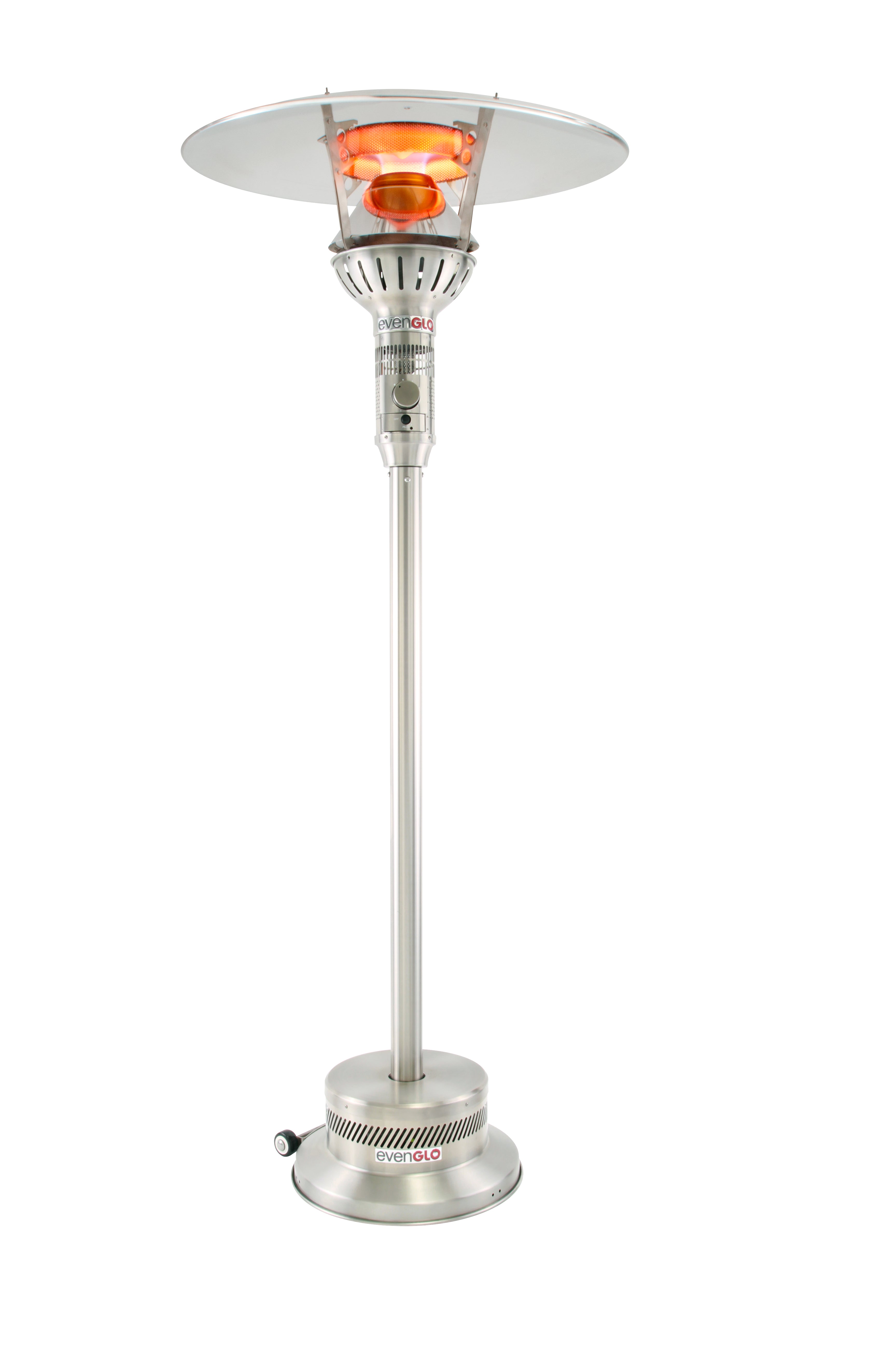 IR Energy - EvenGlo Patio Heater – Commercial Radiant Heater (Natural Gas or Propane, 53,000 BTU)