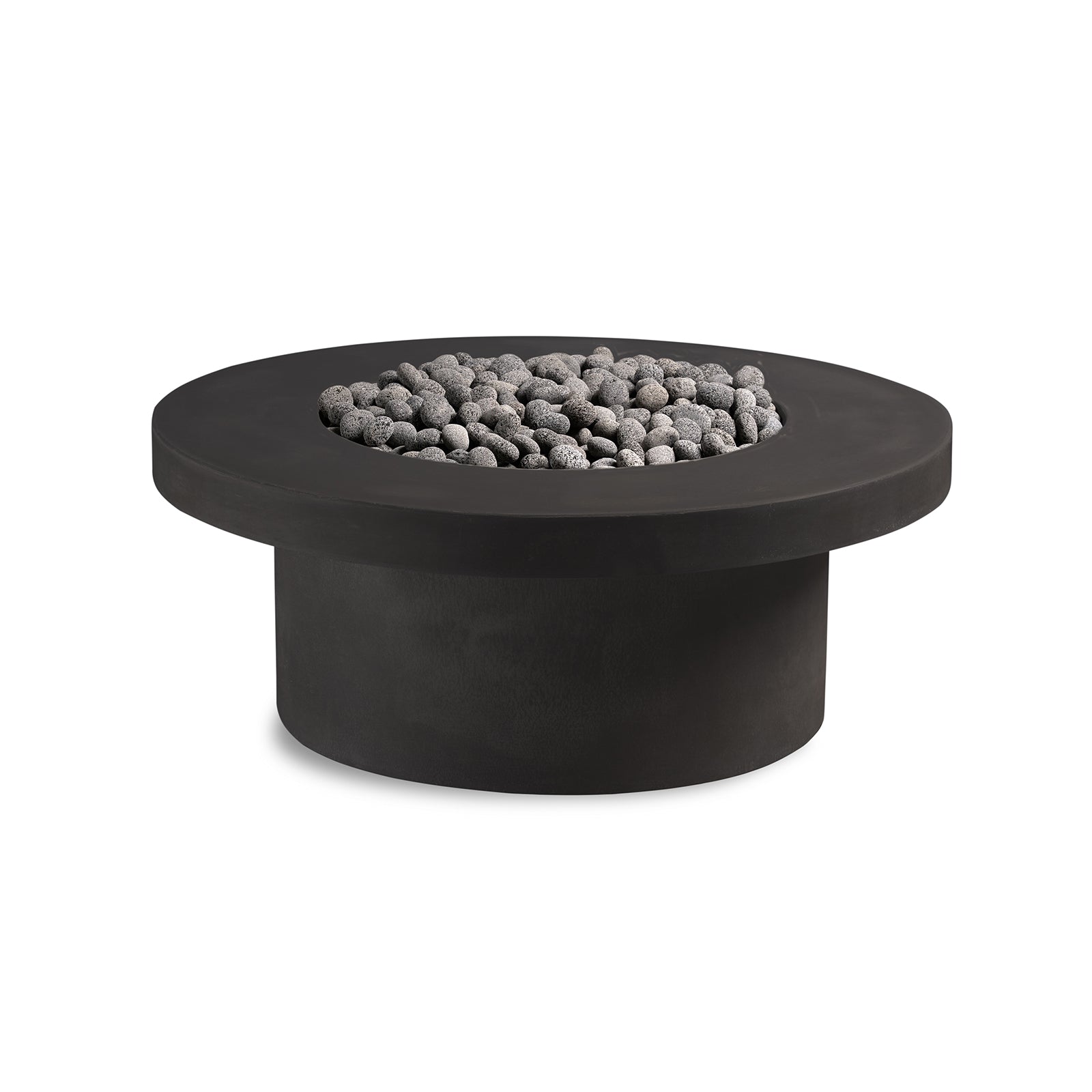 Crete Design Mirasol Circular Concrete Fire Pit Table