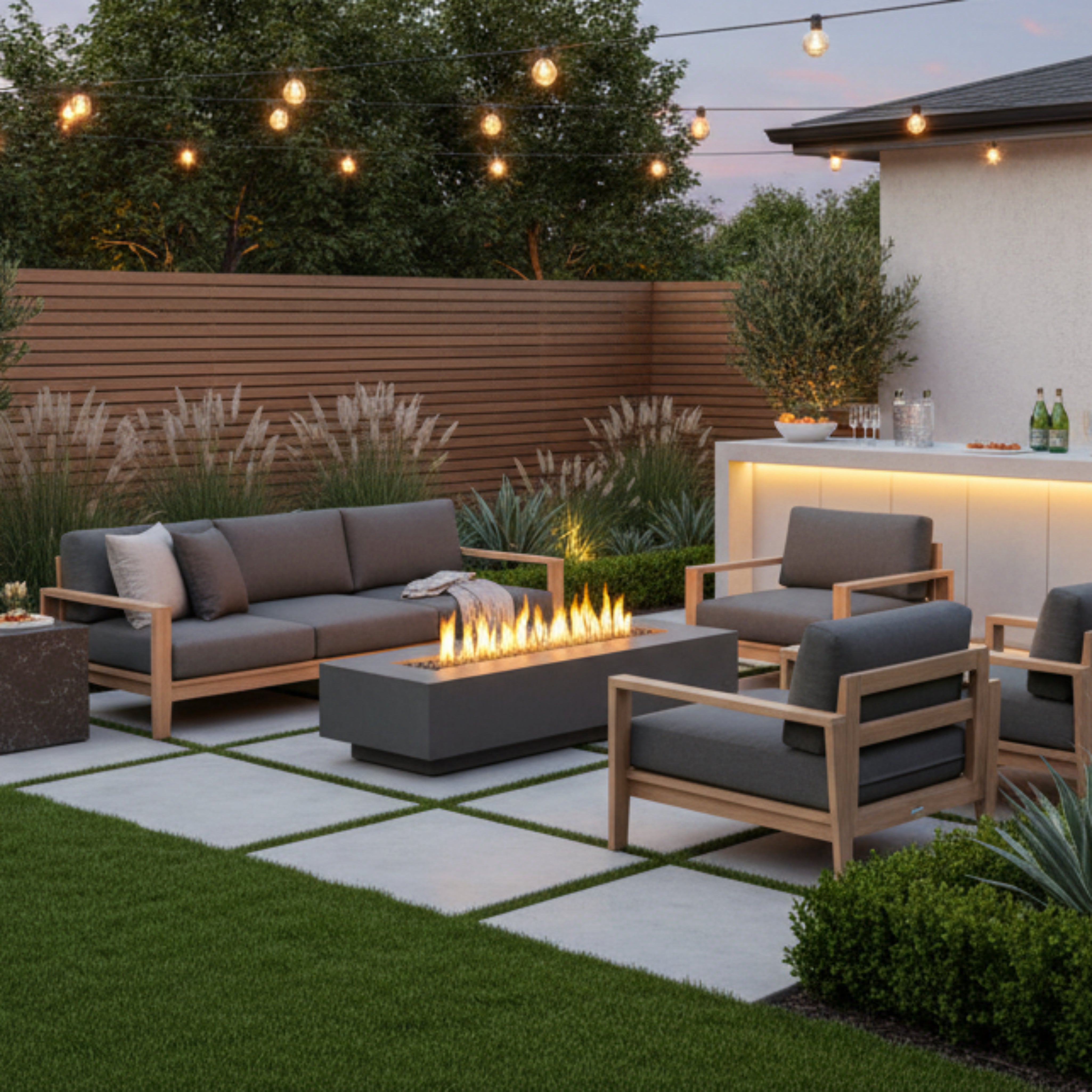 Napoleon - 72" Patio Flame Fire Table