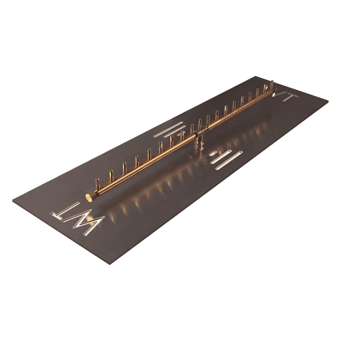 Crete Design Lineal Rectangular Concrete Fire Table