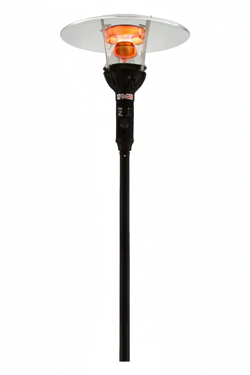 IR Energy - EvenGlo Fixed Patio Heater – Floor Mounted Radiant Heater (53,000 BTU)
