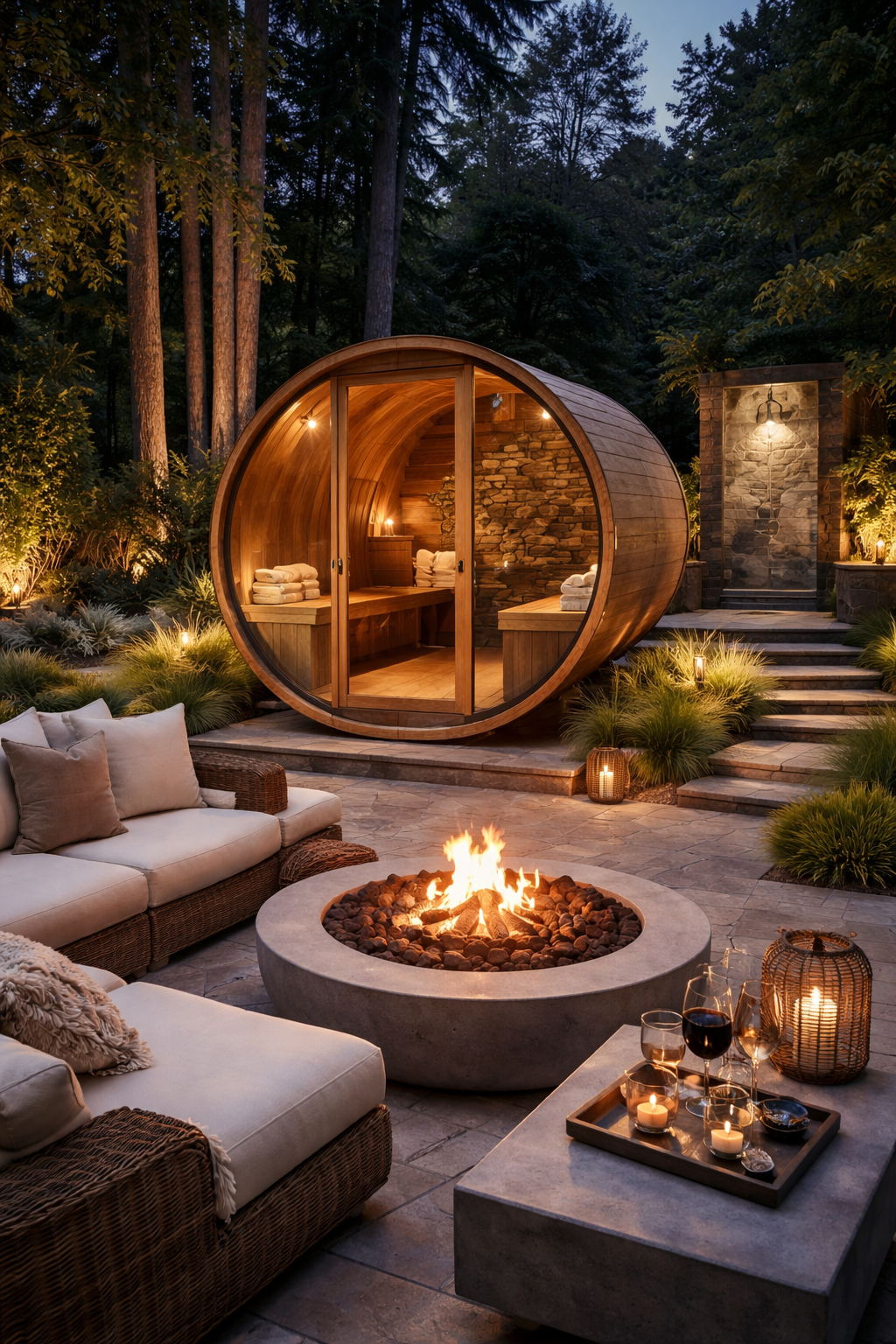 Outdoor Saunas