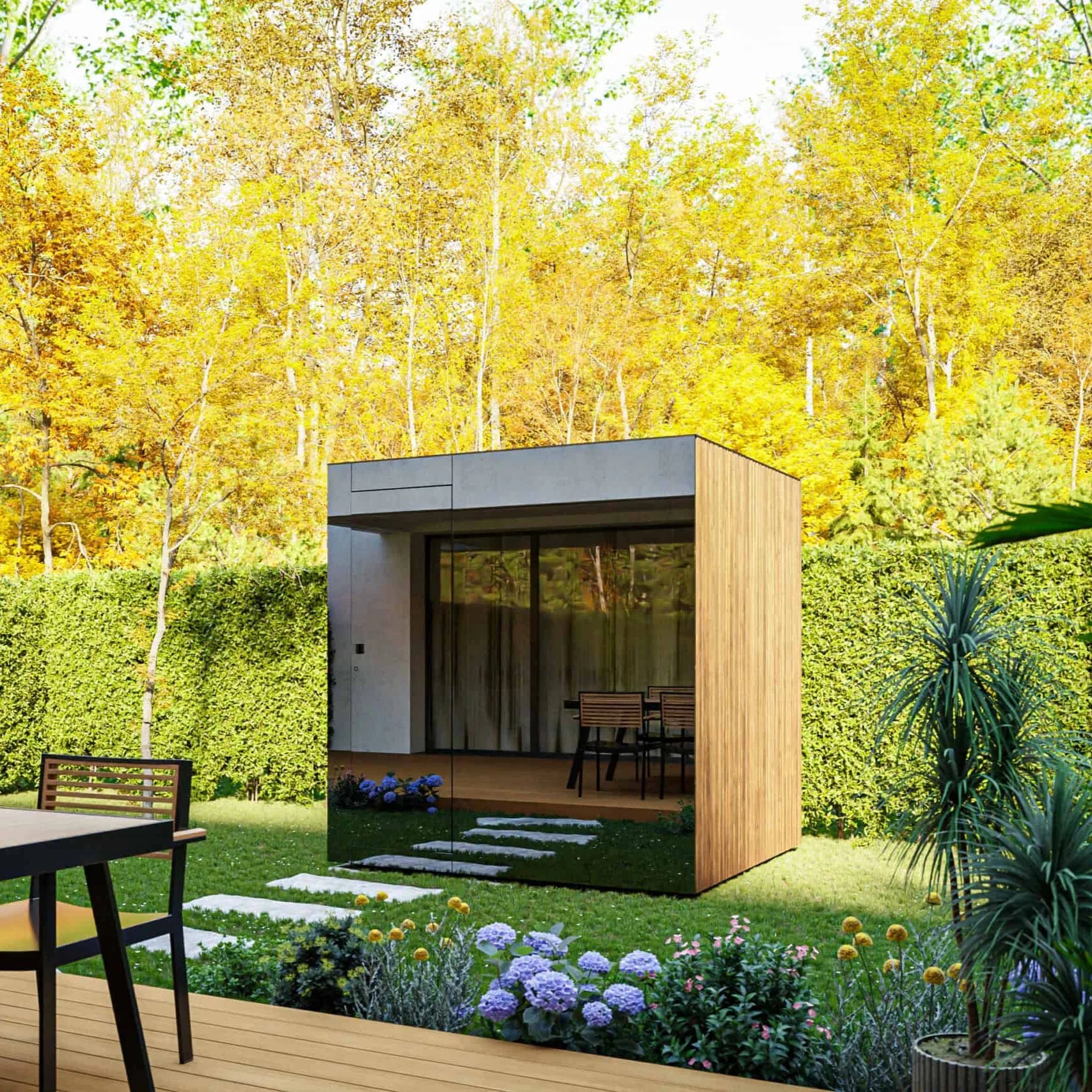 ThermaSol Spectra 4-Person Outdoor Sauna Cabin