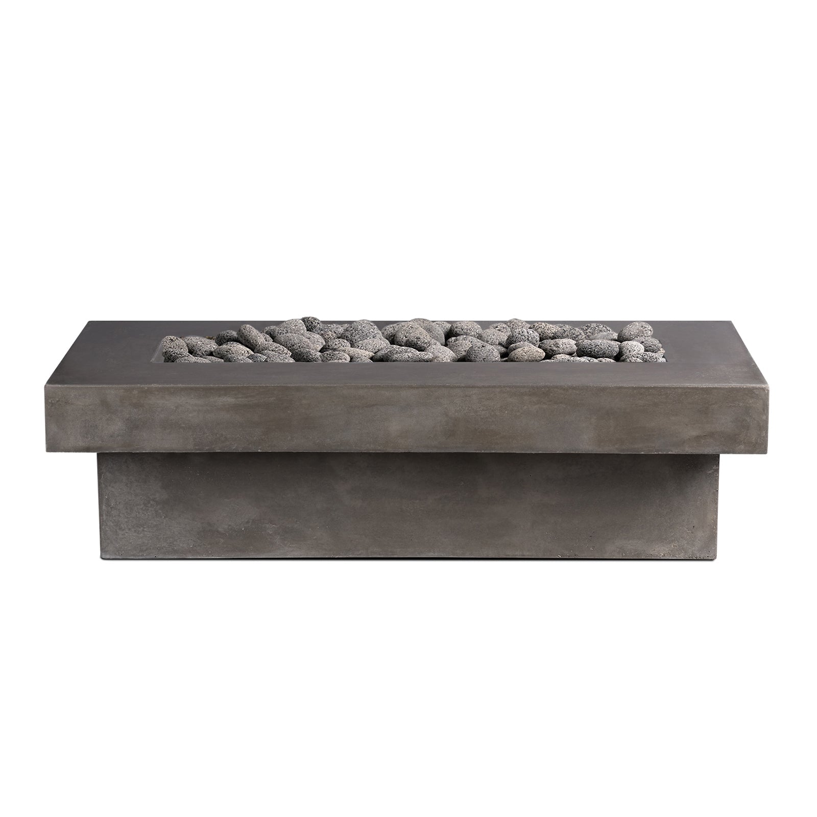 Crete Design Terraza Concrete Fire Pit Table