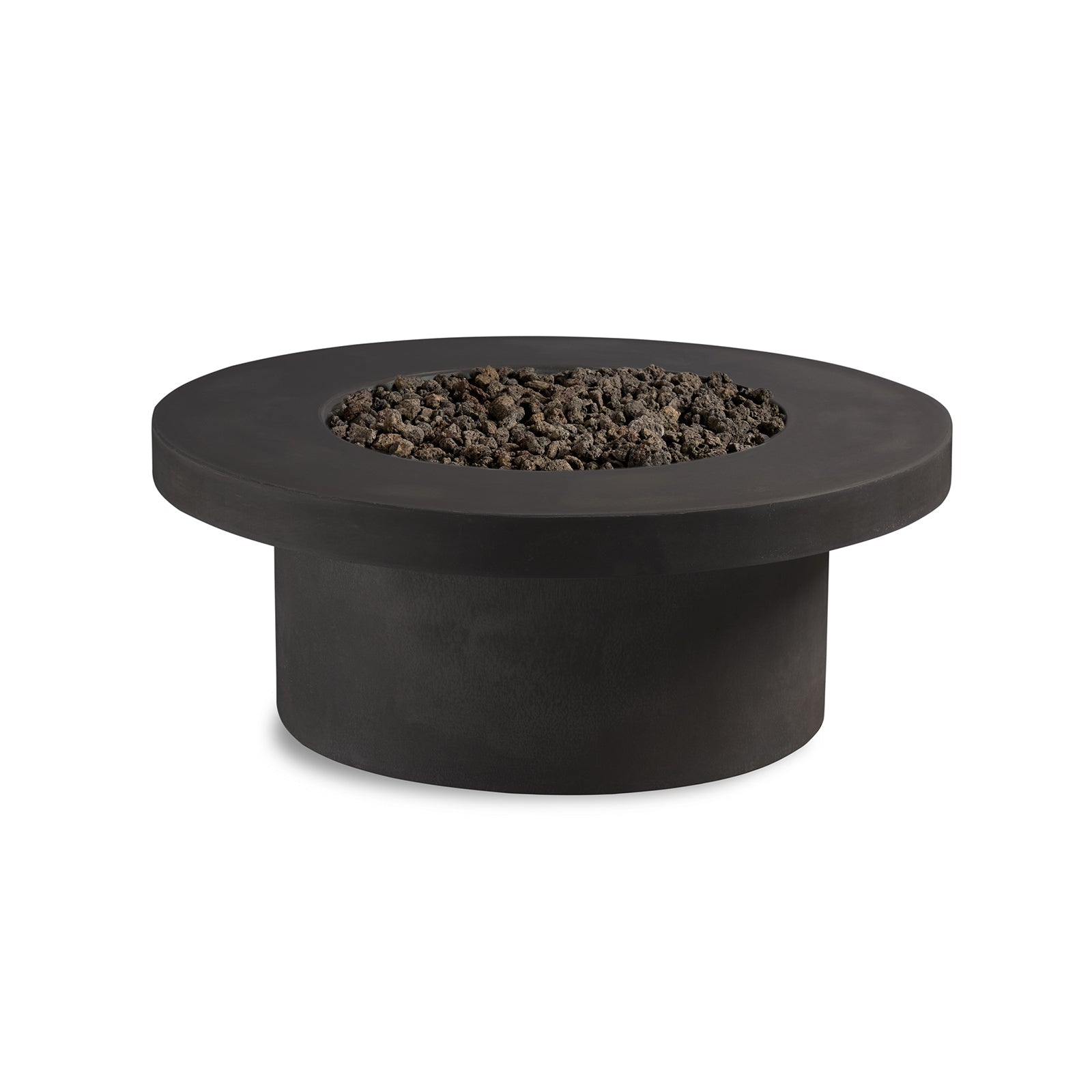Crete Design Mirasol Circular Concrete Fire Pit Table