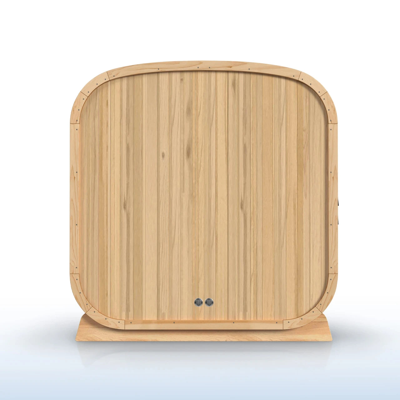 Aleko Arnica Rustic Cedar Square Sauna – 6 Person