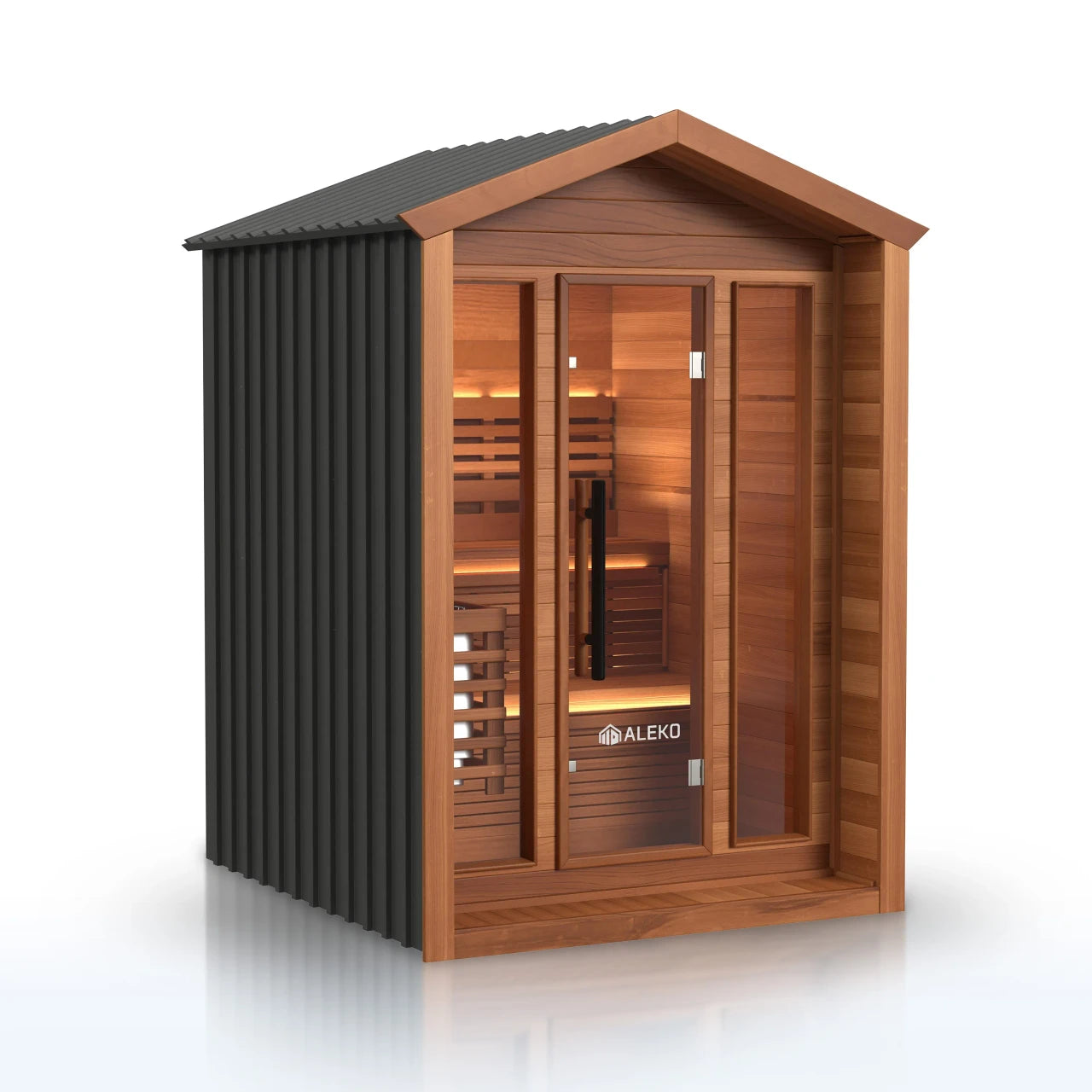 Aleko Fiesta Outdoor Sauna – 3-4 Person