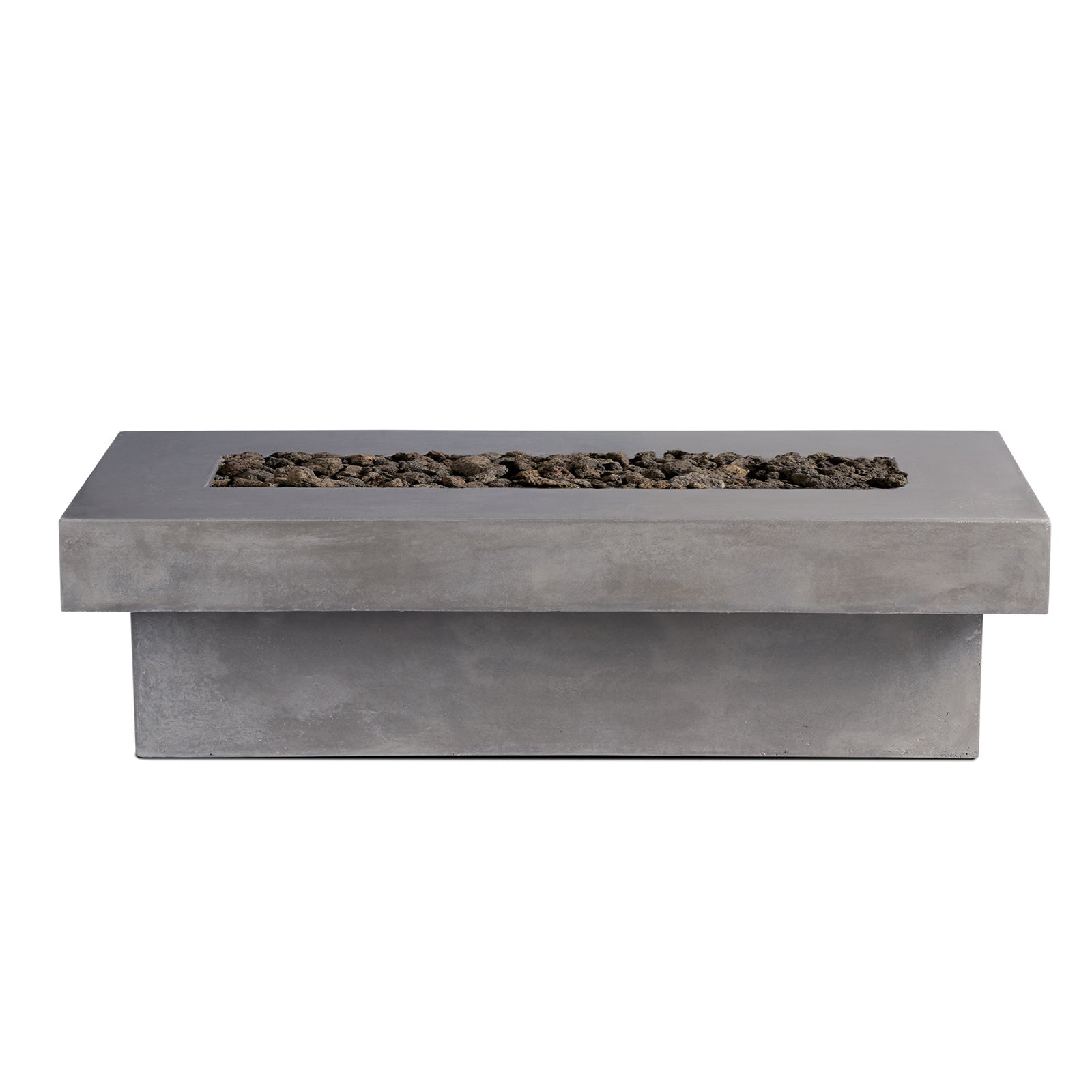 Crete Design Terraza Concrete Fire Pit Table