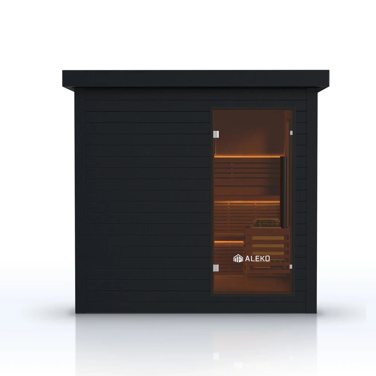 Aleko Camellia Outdoor Sauna - 7-8 Person