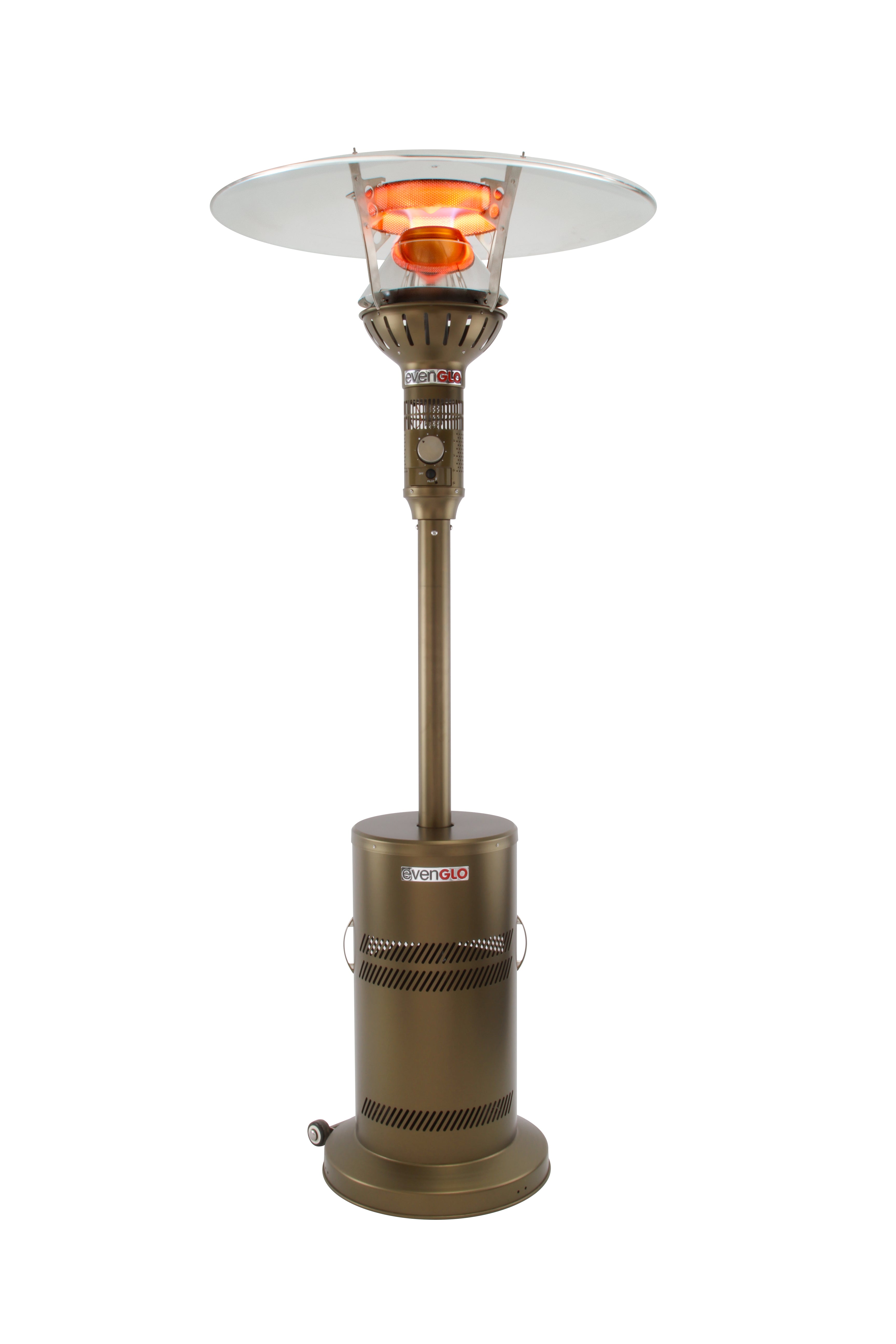 IR Energy - EvenGlo Portable Patio Heater – Commercial Radiant Outdoor Heater (Propane, 46,000 BTU)