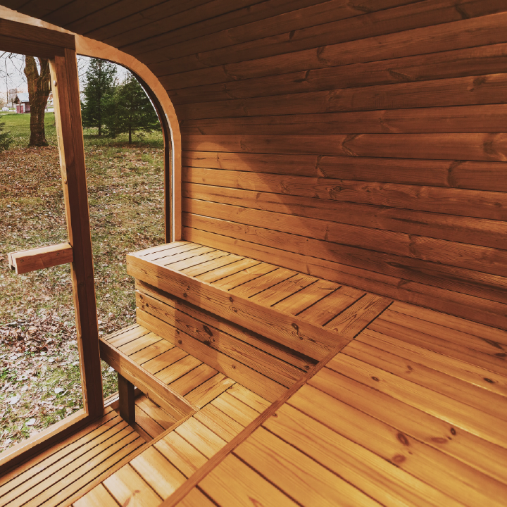 Mande MW16 ThermoWood Outdoor Sauna 3-4 people