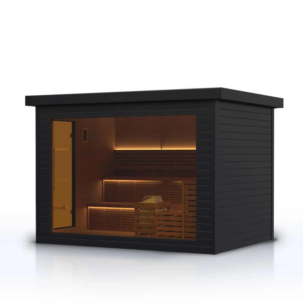 Aleko Camellia Outdoor Sauna - 7-8 Person