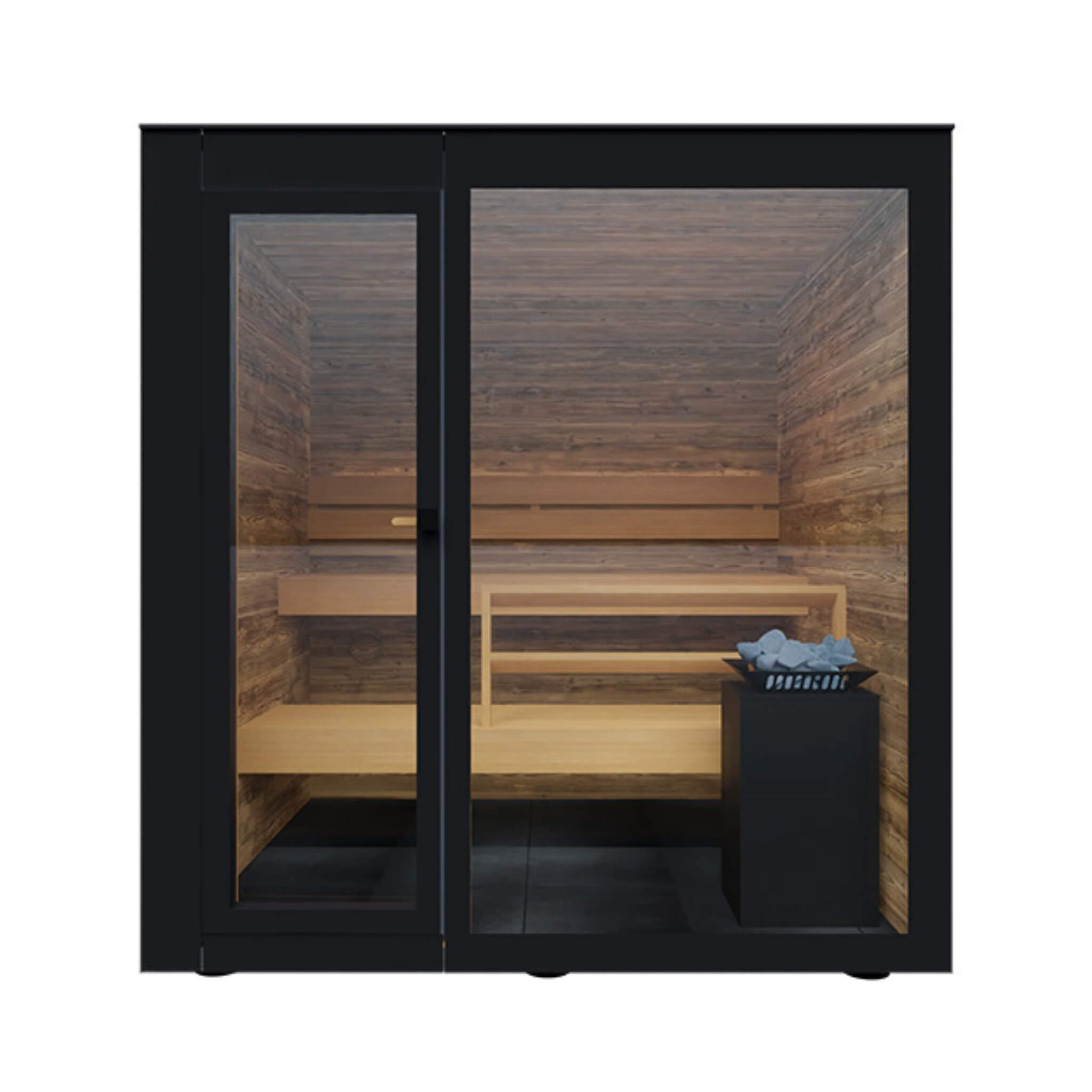 ThermaSol Spectra 4-Person Outdoor Sauna Cabin